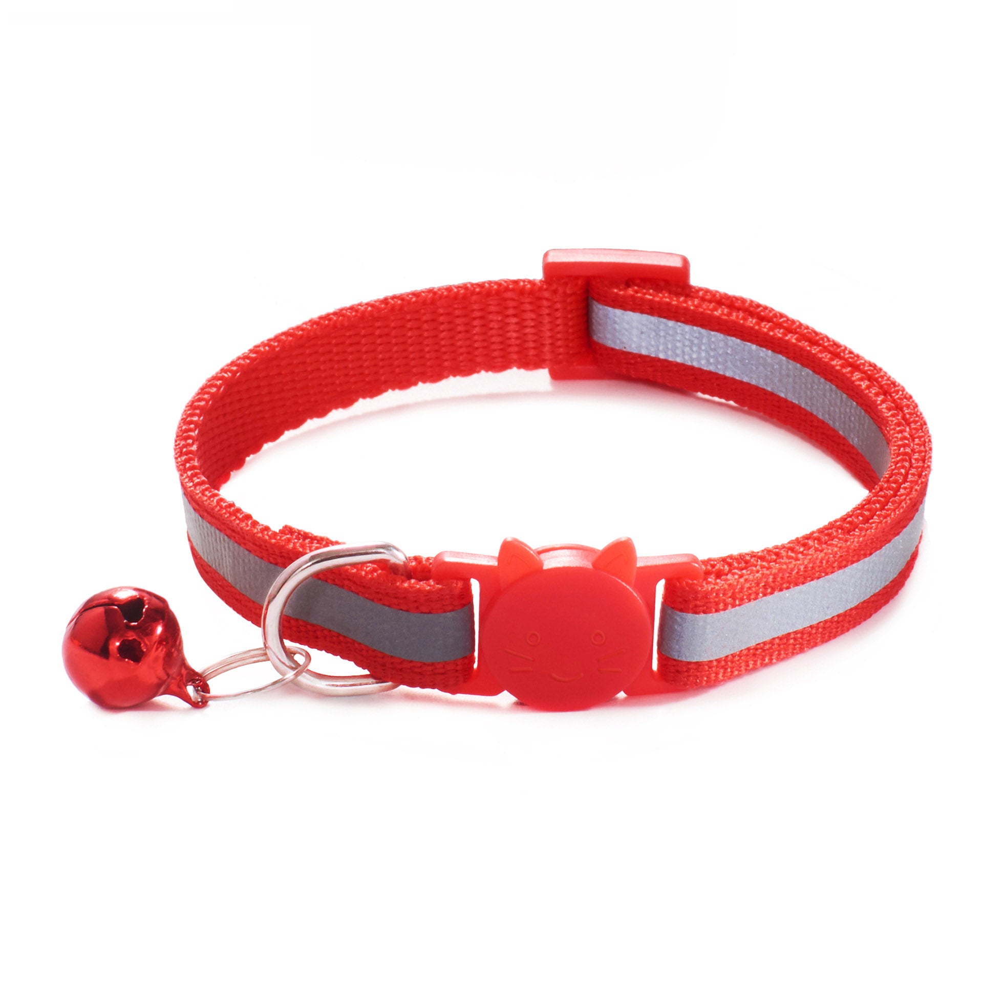 Collier Chat Sécurité Réfléchissant Coloré – Avec Clochette