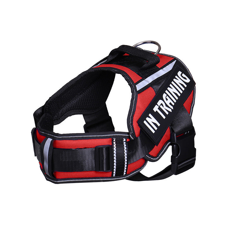 Neck Support Dog Harness with Reflective Pet Chest Harness and Leash, Direct Factory Supply Dog Lead and Pet Leash