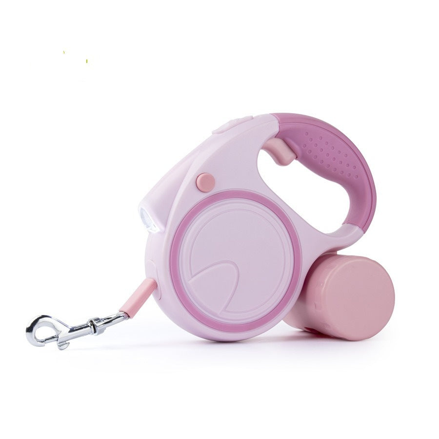 Laisse Rétractable Automatique pour Chien – Petits et Moyens Chiens