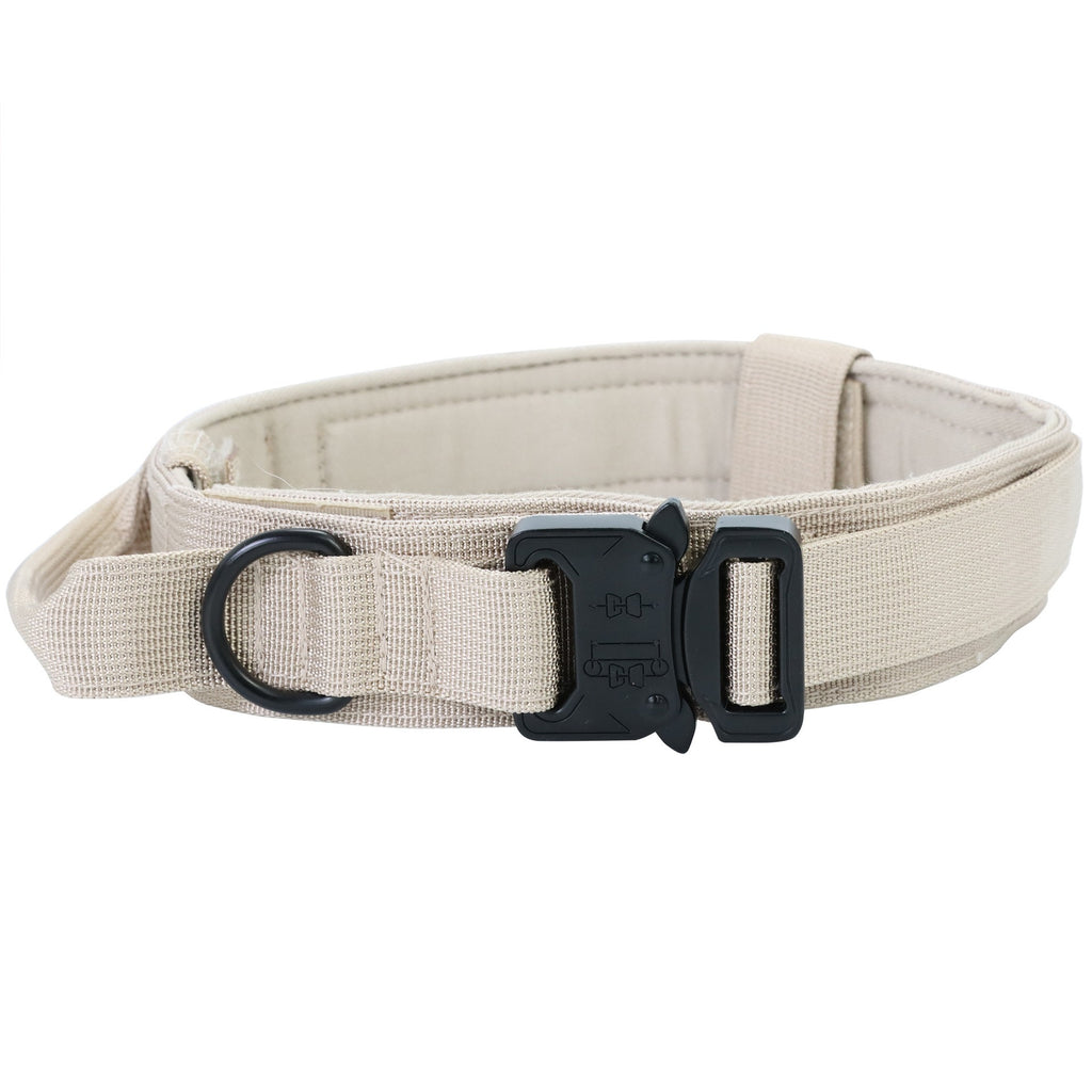 Collier & Laisse Tactique pour Chien – Entraînement Outdoor