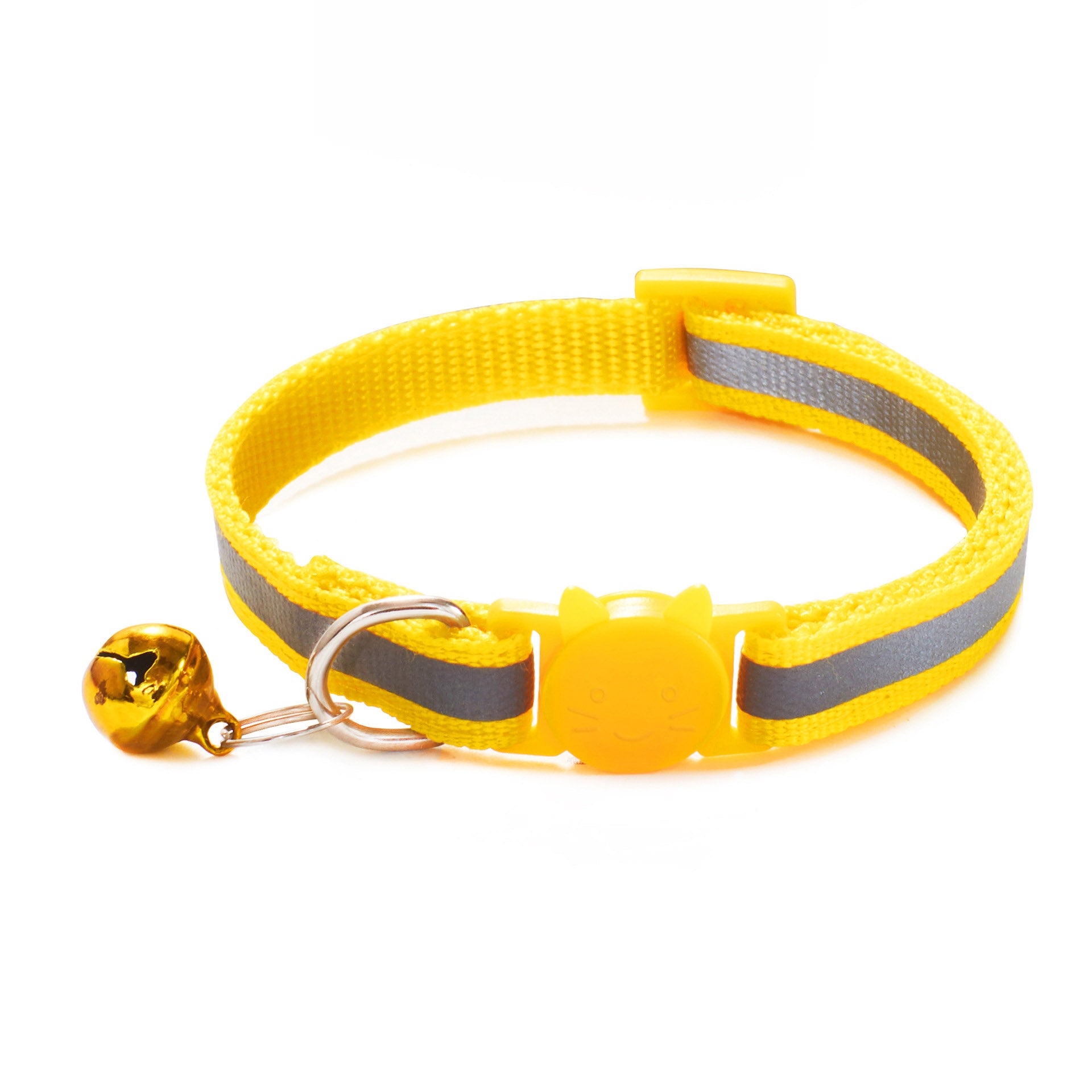 Collier Chat Sécurité Réfléchissant Coloré – Avec Clochette