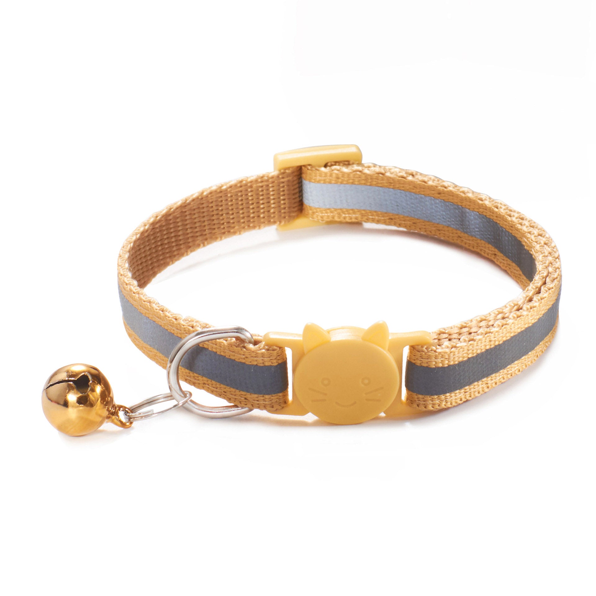 Collier Chat Sécurité Réfléchissant Coloré – Avec Clochette