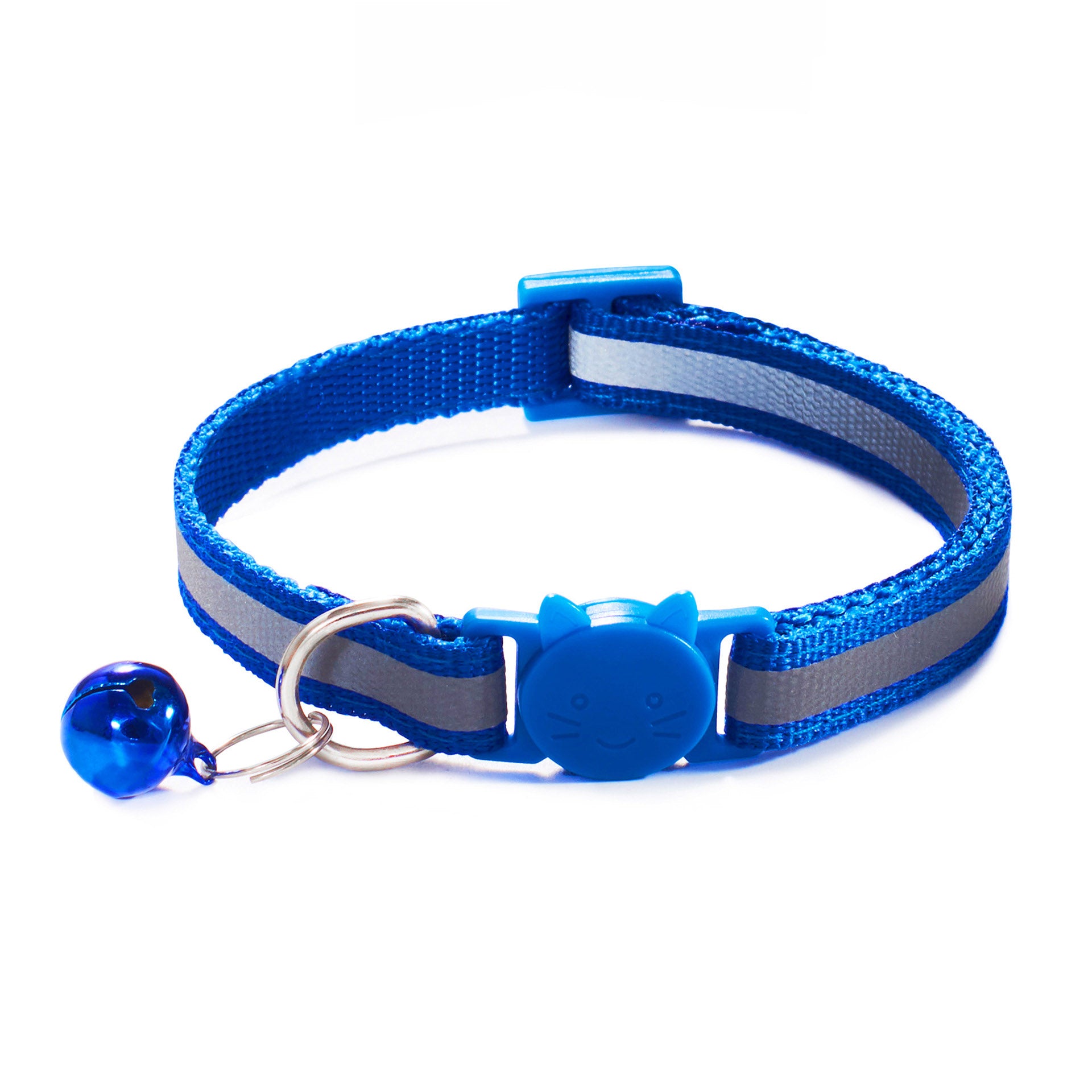 Collier Chat Sécurité Réfléchissant Coloré – Avec Clochette