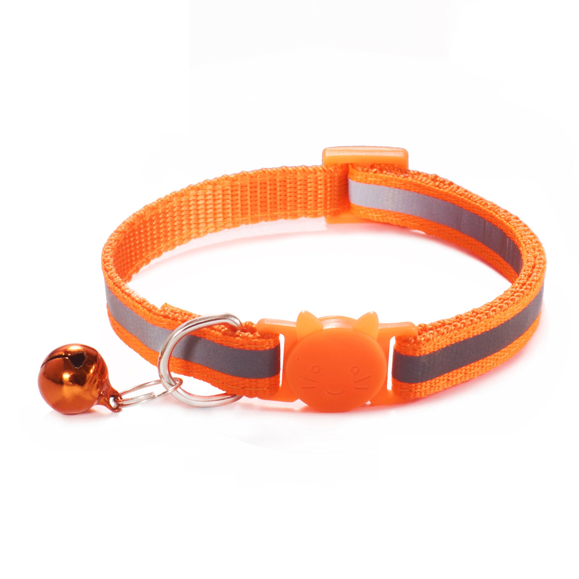 Collier Chat Sécurité Réfléchissant Coloré – Avec Clochette