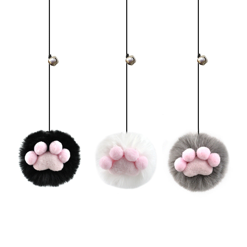 Jouet Chat Clip de Porte – Balle Taquine Élastique Ajustable