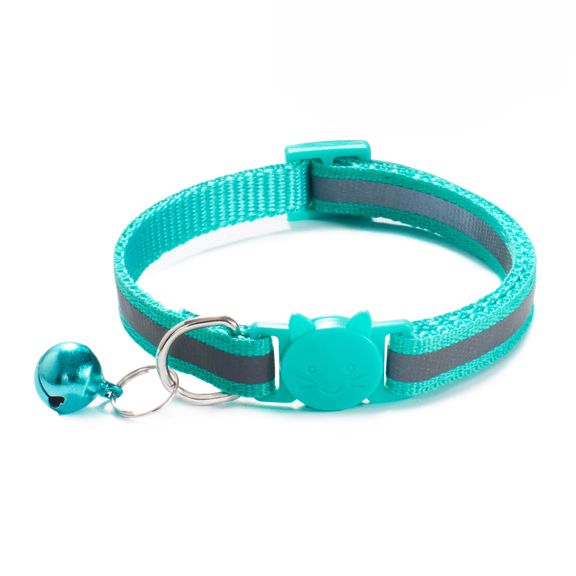 Collier Chat Sécurité Réfléchissant Coloré – Avec Clochette
