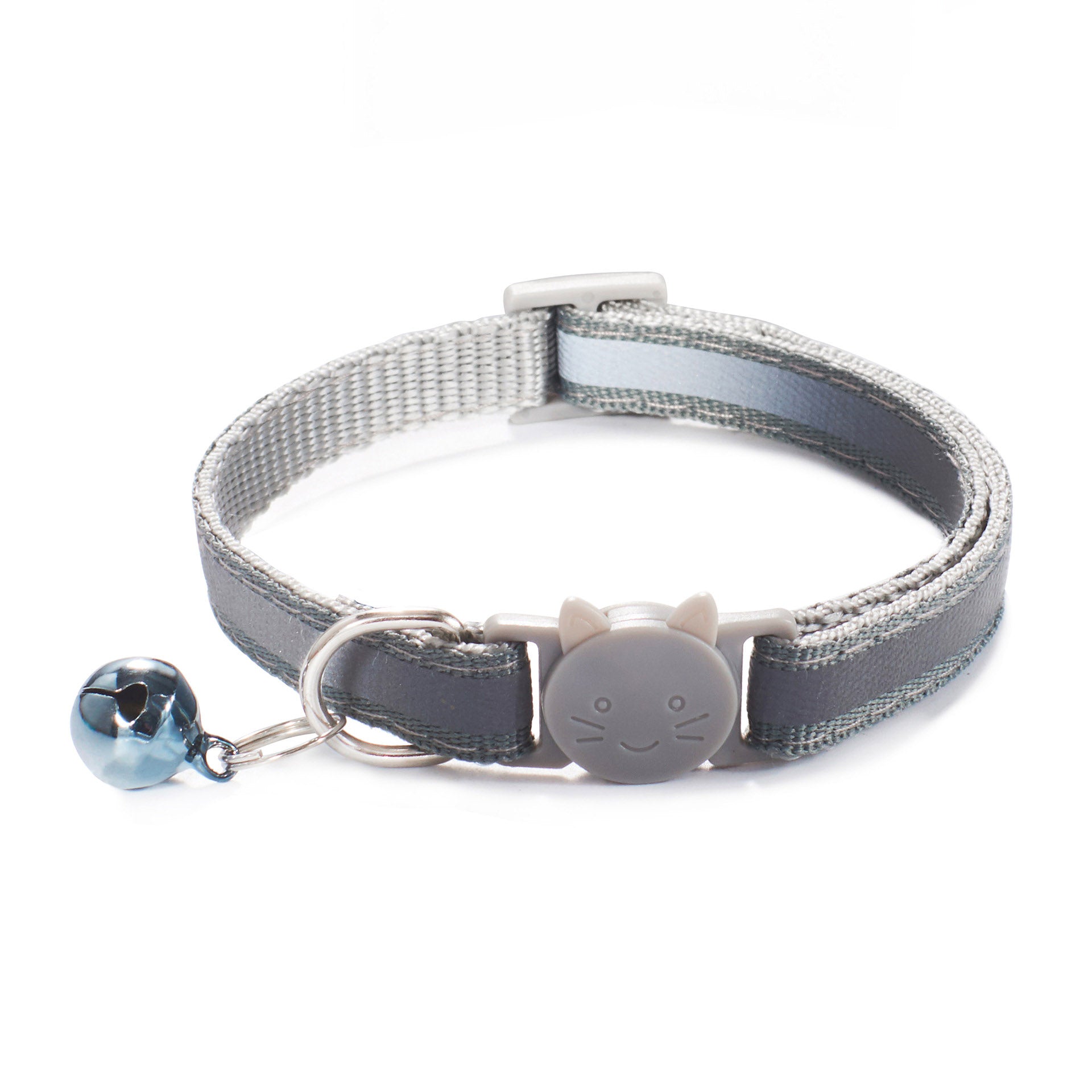 Collier Chat Sécurité Réfléchissant Coloré – Avec Clochette