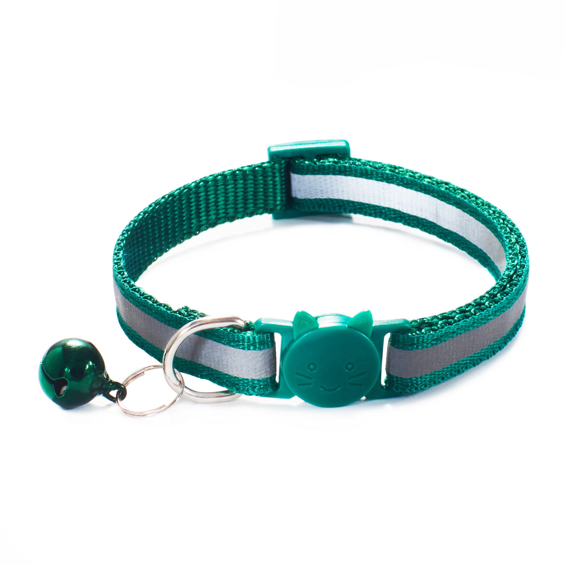 Collier Chat Sécurité Réfléchissant Coloré – Avec Clochette