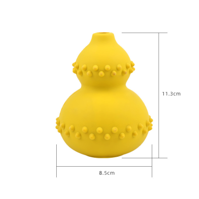Jouet Distributeur de Friandises pour Chien – Calebasse Anti-Glouton