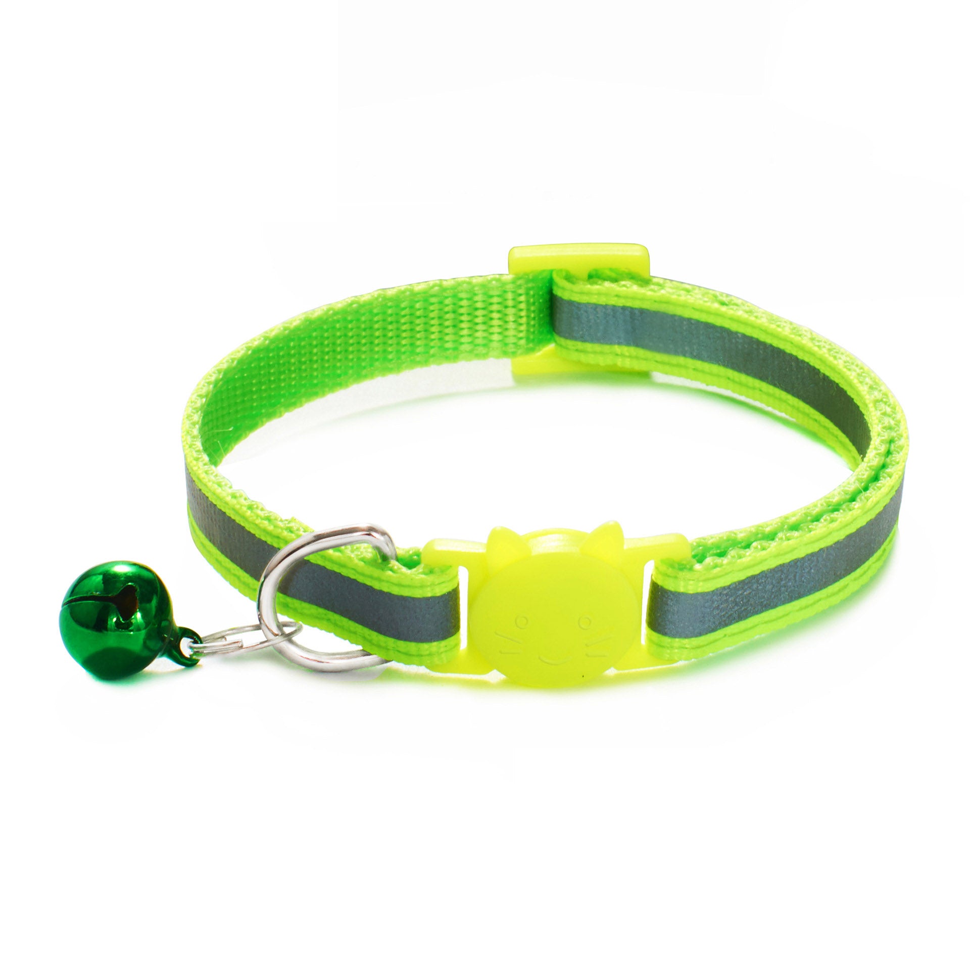 Collier Chat Sécurité Réfléchissant Coloré – Avec Clochette