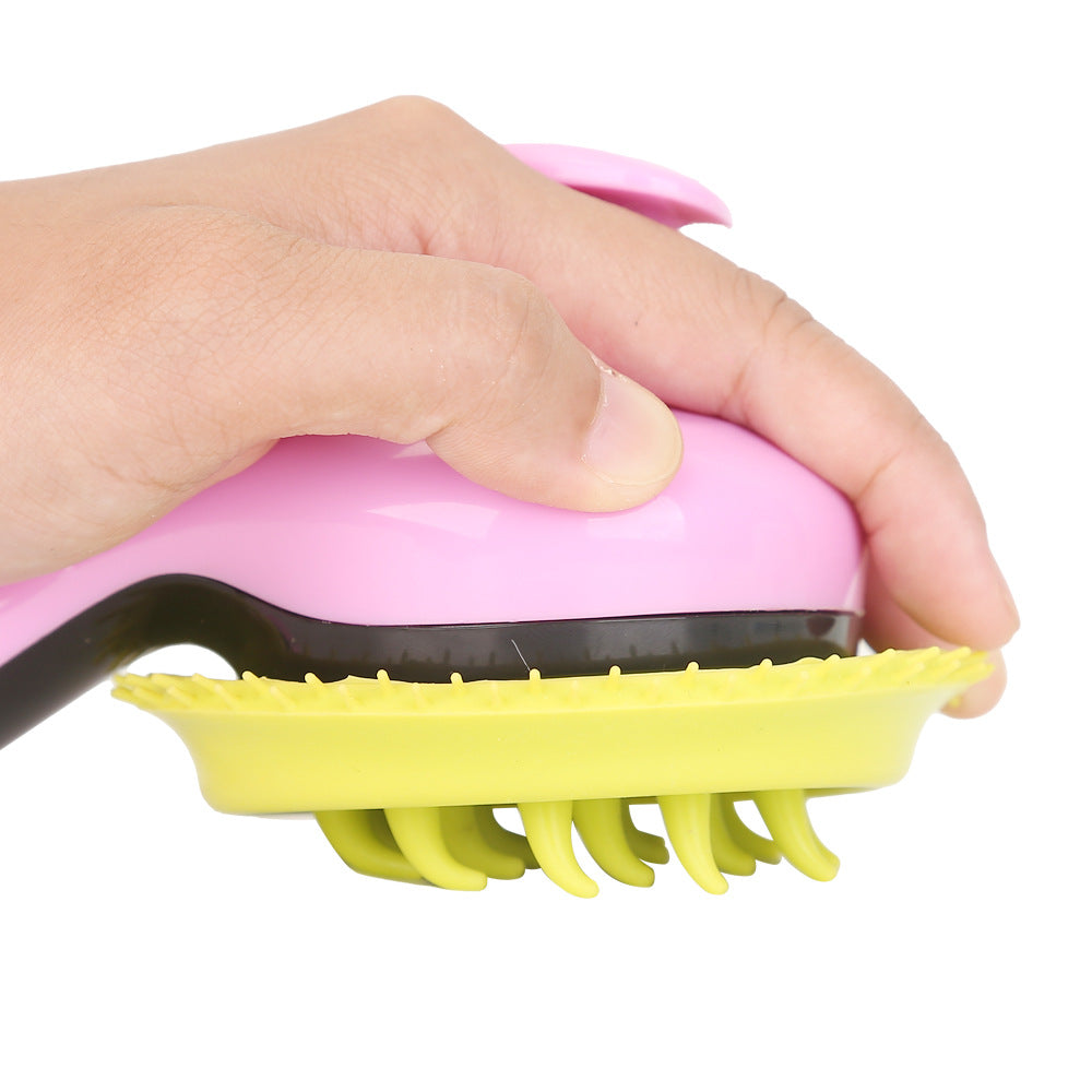 Brosse de Douche Massage pour Animal – Peigne Nettoyant Doux
