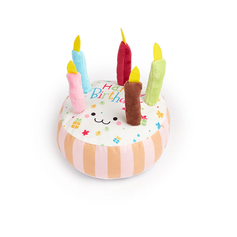 Jouet Gâteau Simulé pour Chien – Snack Factice & Bonbons