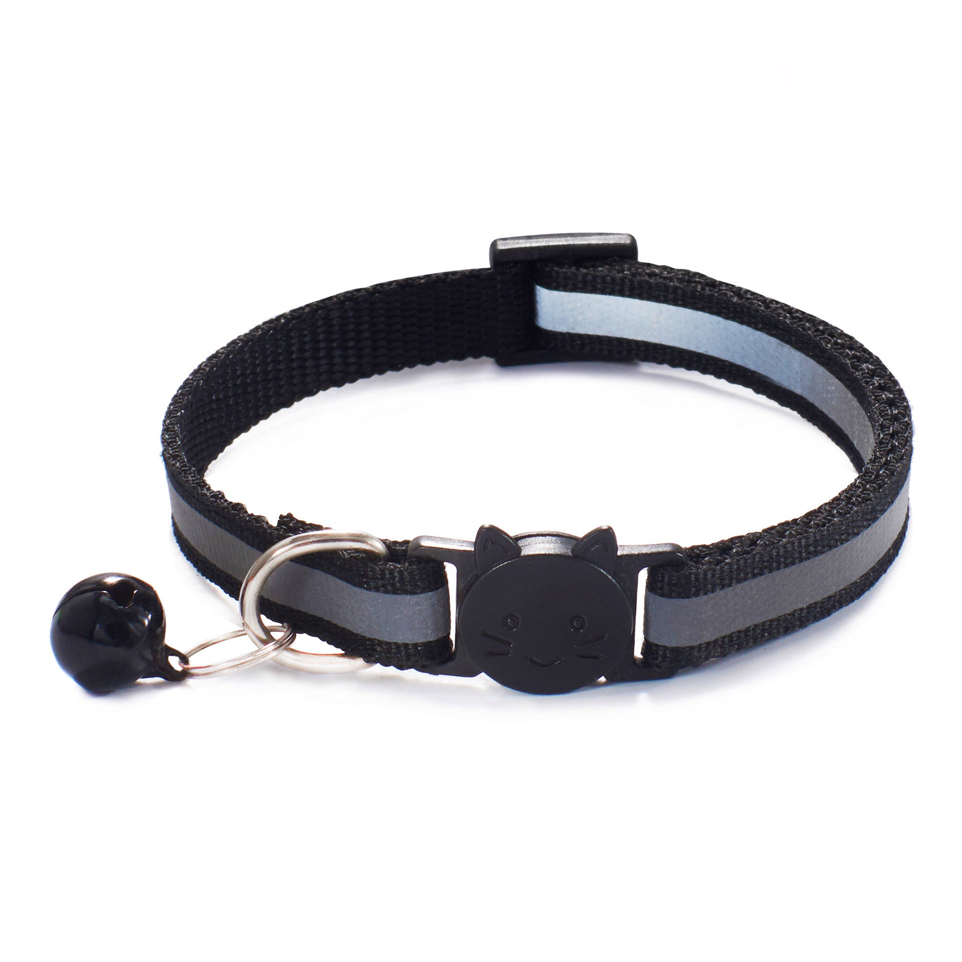 Collier Chat Sécurité Réfléchissant Coloré – Avec Clochette