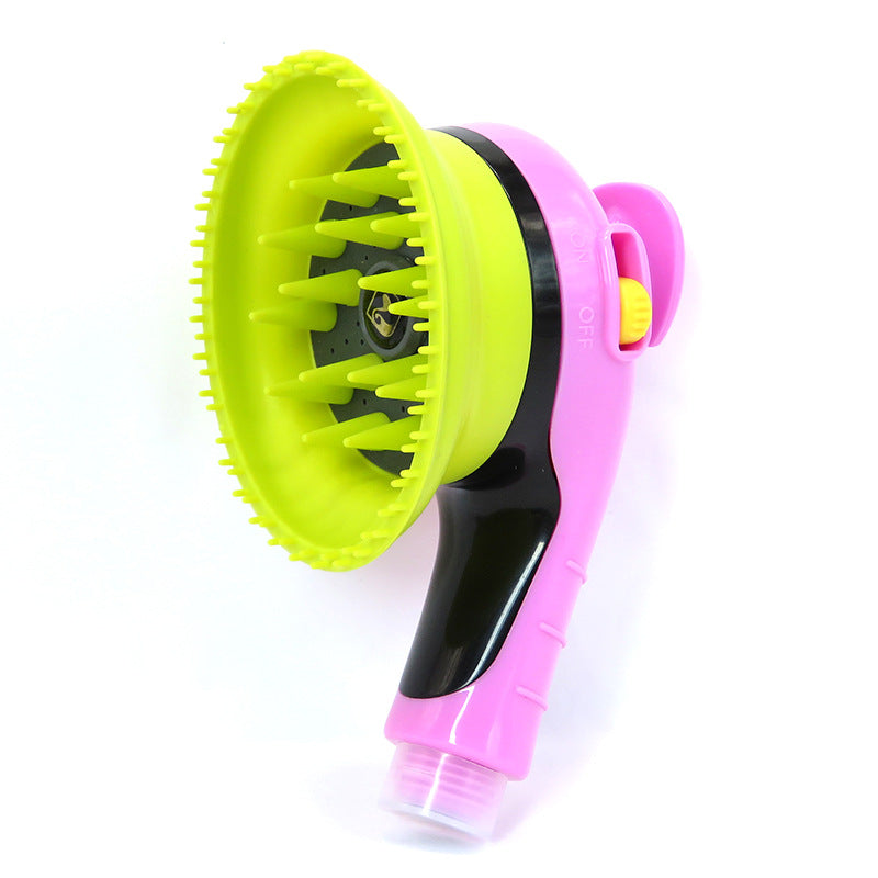 Brosse de Douche Massage pour Animal – Peigne Nettoyant Doux