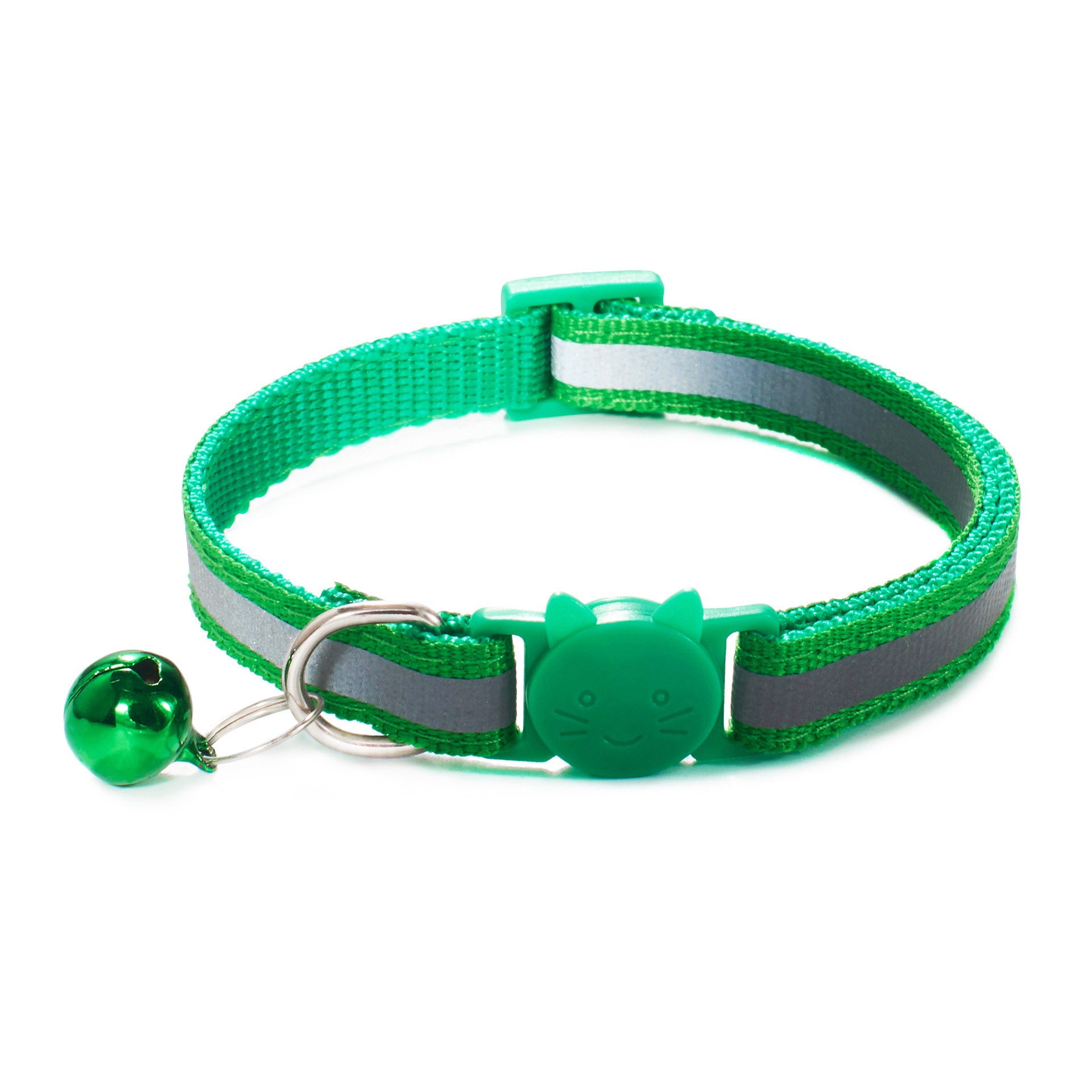 Collier Chat Sécurité Réfléchissant Coloré – Avec Clochette