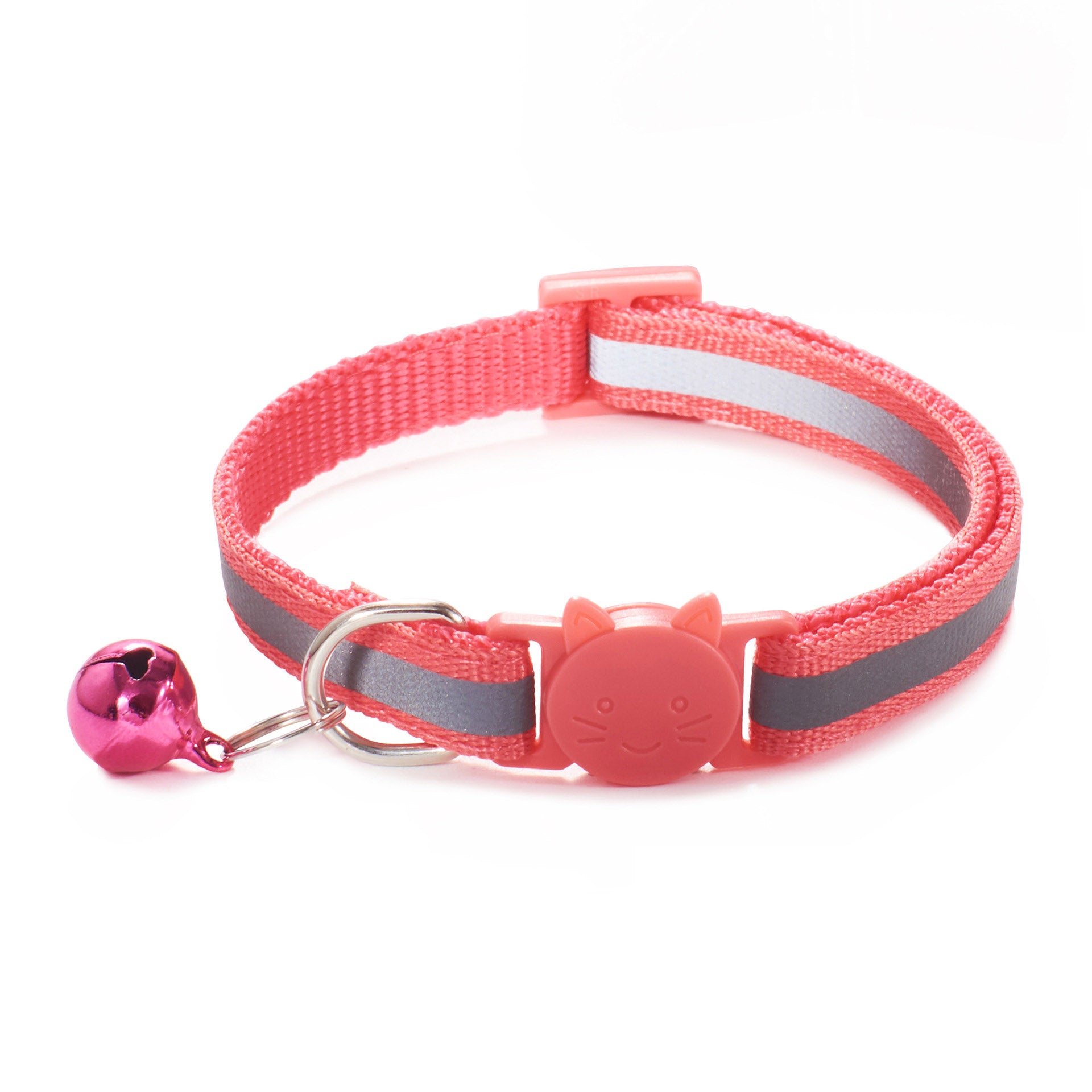 Collier Chat Sécurité Réfléchissant Coloré – Avec Clochette