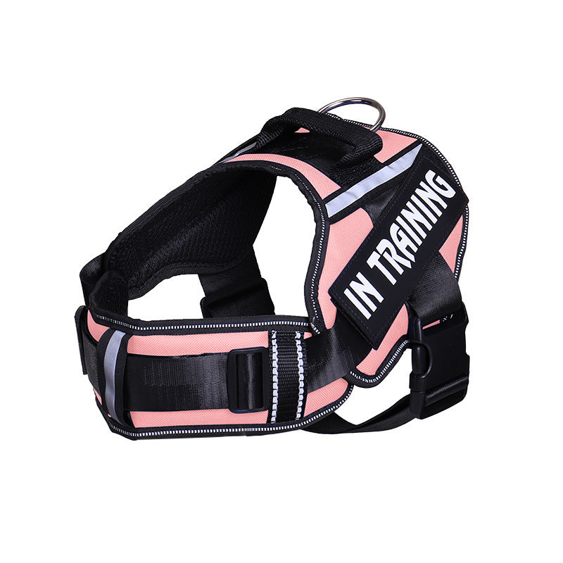 Neck Support Dog Harness with Reflective Pet Chest Harness and Leash, Direct Factory Supply Dog Lead and Pet Leash